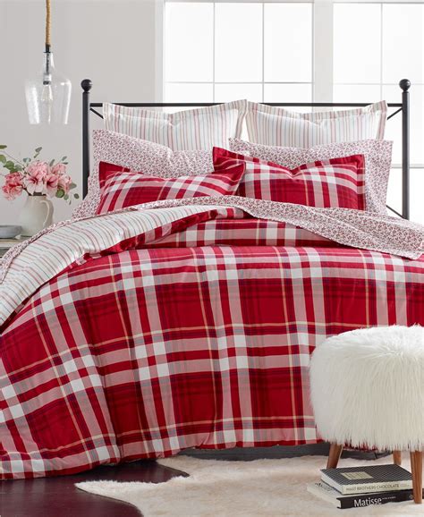 red flannel bed sheets